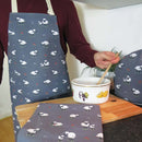 Fluffy Flock Cotton Apron