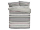Retrace Stripe Blush Duvet Cover Set - Double