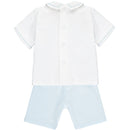 Top And Shorts - Pale Blue