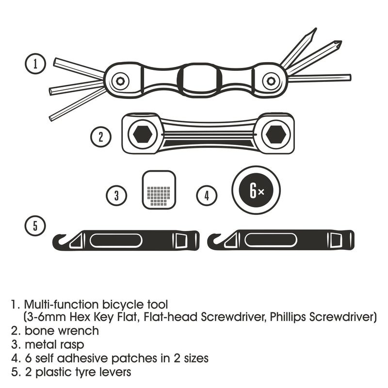 Bicycle Puncture Repair Kit