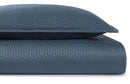 Geo Duvet Cover Set - Navy