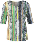 Casual Desert Short Sleeve T-Shirt - Green