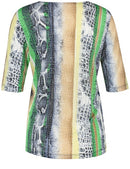 Casual Desert Short Sleeve T-Shirt - Green