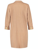 Desert Sun Long Blazer - Cappuccino