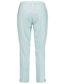 Summer Splash Crop Trouser - Aqua