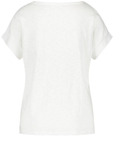 Summer Splash Short Sleeve T-Shirt - Ecru