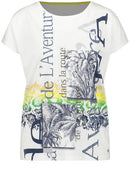 Casual Desert Short Sleeve T-Shirt - Ecru