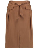 Inspiring Blooming Blush Skirt - Tobacco