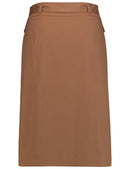 Inspiring Blooming Blush Skirt - Tobacco