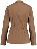 Inspiring Blooming Blush Blazer - Tobacco