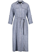 Casual Soft Dress - Denim