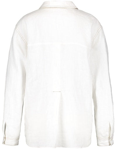 Casual Soft Blouse - Off White