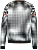 Inspiring Neo Tradition Pullover - Black/cream/hazelnut