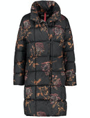 Adc Hygge Print Coat - Grey/brown Print