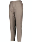 Inspiring Neo Tradition Check Trouser - Red/orange/blue Figured