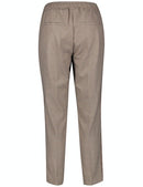 Inspiring Neo Tradition Check Trouser - Red/orange/blue Figured
