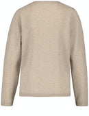 Inspiring Boheme Pullover - Light Taupe Melange