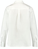 Plain Blouse - White/white