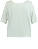 Casual Marrakech T-shirt - Ecru/orange