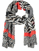 Inspiring African Spirit Scarf - Tangerine Print