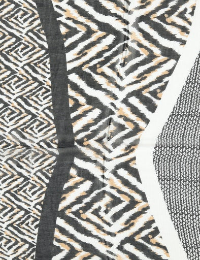 Inspiring African Spirit Scarf - Tangerine Print