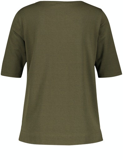 Inspiring Botanicals Short Sleeve T-Shirt - Olive