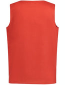 African Spirit Sleeveless Blouse - Tangerine