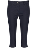 Crop Trouser - Navy