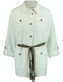 African Spirit Belted Jacket - Shell