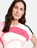 Short Sleeve T-Shirt - Ivory/rose