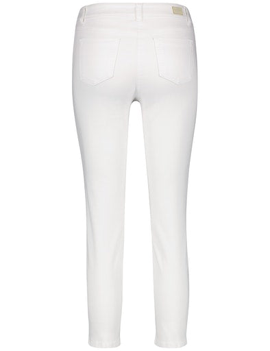 Crop Jeans - White