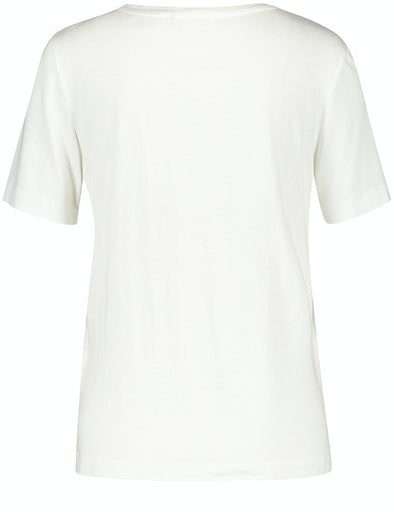 Inspiring Botanicals Short Sleeve T-Shirt - Off White