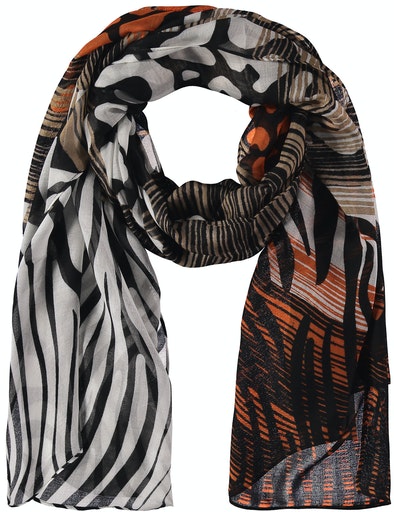 Copenhagen Camo Shawl - Brown/black