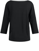 Inspiring Optical 3/4 Sleeve - Black/cream