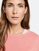 Inspiring Art Nouveau Jumper - Pastel Rose