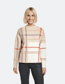 Inspiring Cosy Up Pullover - Camel/pumpkin/black