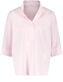 Everyday Pleasure 3/4 Sleeve Blouse - Rose