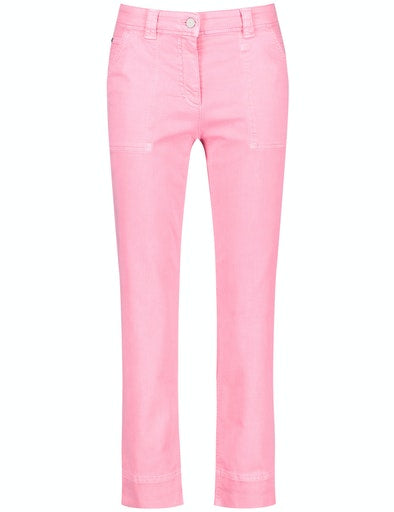 Everyday Pleasure Crop Jean - Blush Mineral Dye