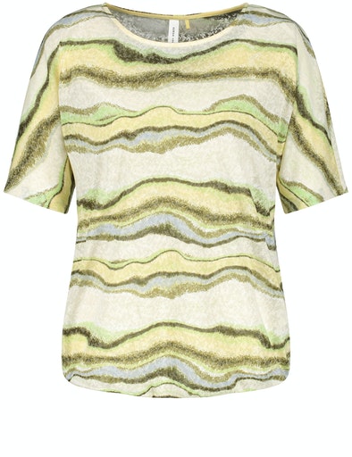 Confident Comfort 3/4 Sleeve - Green/yellow