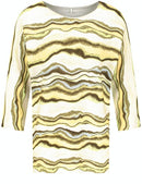 Confident Comfort Jumper - Green/yellow