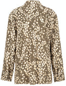 Confident Comfort Long Sleeve Shirt - Khaki/shell