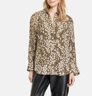 Confident Comfort Long Sleeve Shirt - Khaki/shell