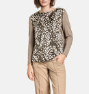 Confident Comfort Long Sleeve T-Shirt - Khaki/shell