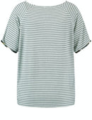 Everyday Pleasure Short Sleeve T-Shirt - Seaweed/mint/rose