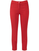 Crop Jeans - Bright Red