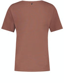 Desert Sunset 1/2 Sleeve T-shirt - Cacao