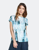 Tranquility Blue 3/4 Sleeve - Sky/light Blue