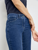 Crop Jeans - Blue Denim