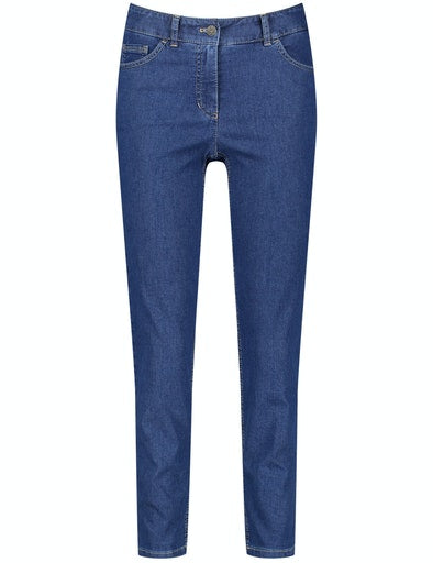 Crop Jeans - Blue Denim
