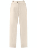 Confident Comfort Crop Trous - Shell